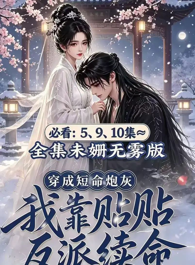 AI漫剧《穿成短命炮灰我靠贴贴反派续命》未删减高清全集-穿书超甜爽剧完整版免费看-无广告在线追剧资源网盘播放